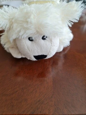 MATFIELD LAVENDER COMPANY Wheat Microwave Neck Pillow Soft Cuddle Cream Dog Scarf Hot Heat Pack Cuddly