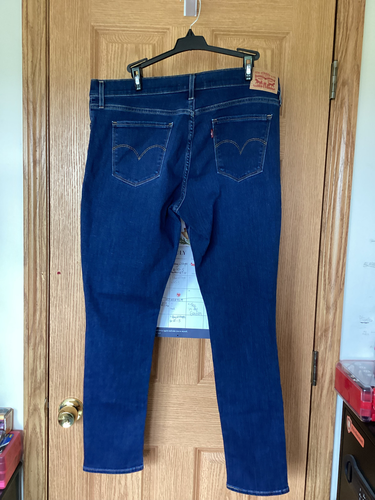 311 Shaping Skinny Levi Jeans Size 14 Medium/W32 L30 NEW with Tags - Picture 5 of 6