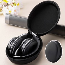 Hard Shell Headset Storage Case Headphone Organizer Pouch Zipper Portable Light