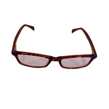 Corinne McCormack Womens Reading Glasses Brown 1.25 Readers Animal Print Case