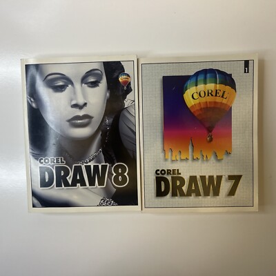 Corel Draw 7 And 8 Graphic Drawing Manuel s Only No Disc
