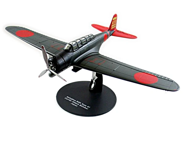 NAKAJIMA B5N TYPE97 JAPAN CARRIER ATTACK BOMBER YEAR 1942 DEAGOSTINI SCALE 1:72  - Изображение 2 из 4