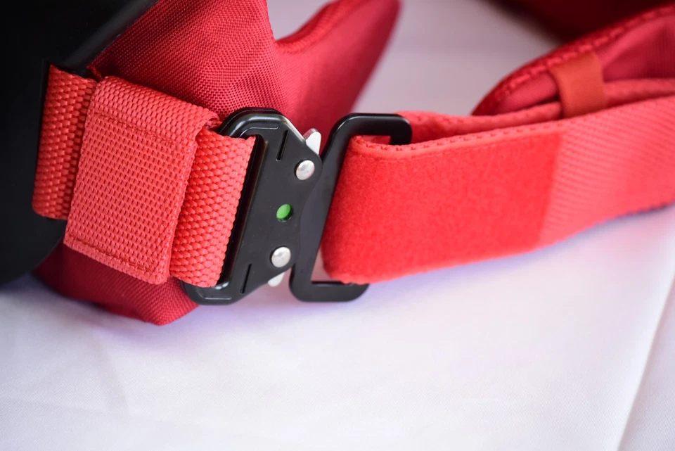 Chaleco con Peso Infinity - Portaplacas - ROJO hasta 80kg con Liberación Rápida - Imagen 2 de 4