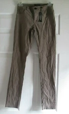 LABIJOU M KHAKI STRETCH JEGGING PANTS