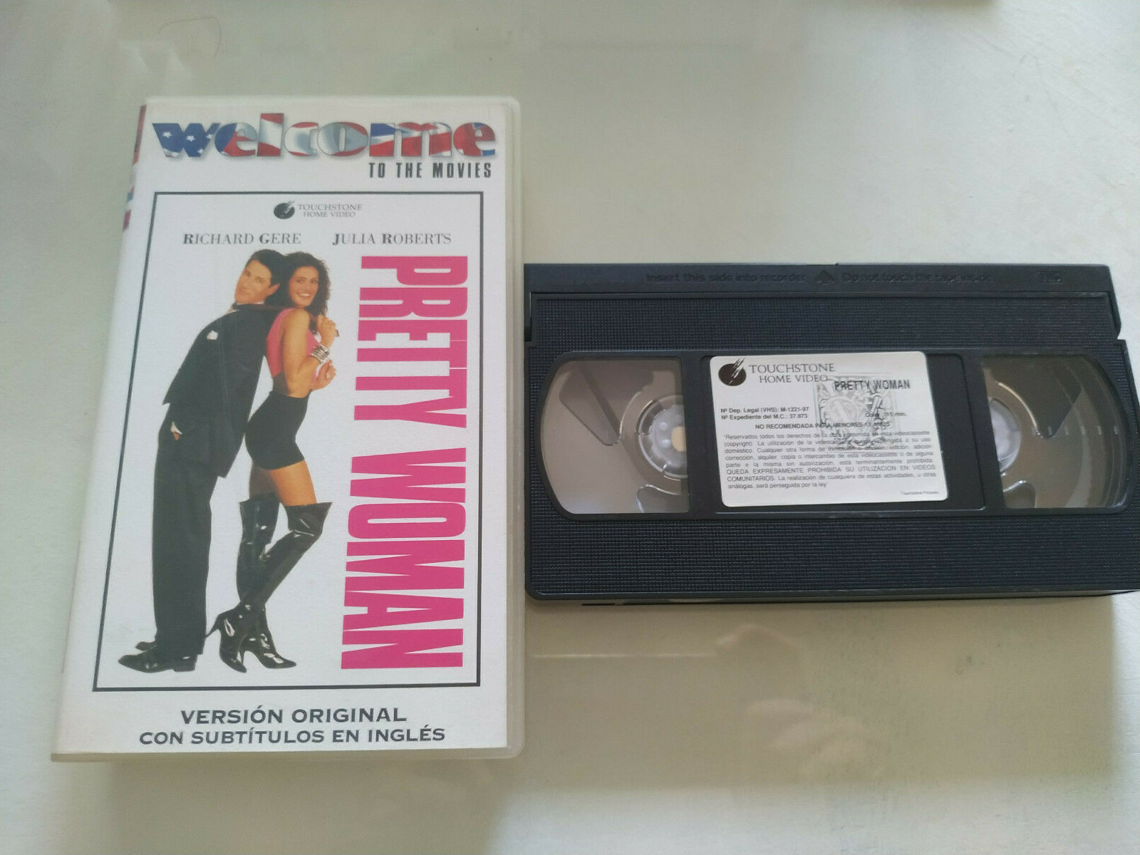 Pretty Woman Julia Roberts - VHS Tape English with English subtitles - 3T