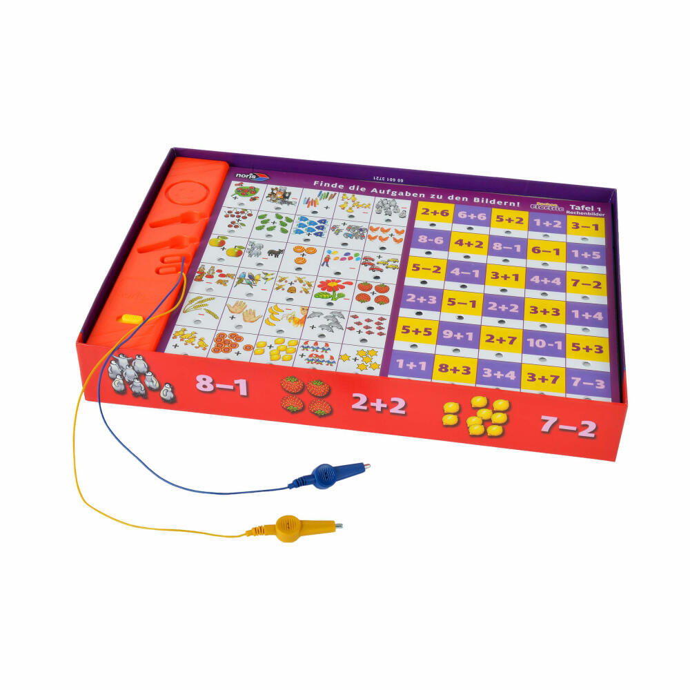 Thumbnail - Noris Rechen-electric Elektrisches Spielbrett Brettspiel Lernspiel