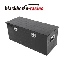 44"X18"X18" Aluminum Pickup Truck Trunk Bed Tool Box Underbody Storage + Lock