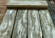 8 Boards 12" x 5 1/4" Cedar Wood Boards Rustic Barn Style Lumber Crafts