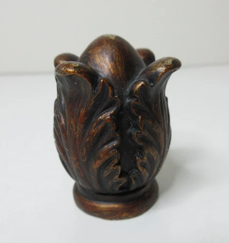 Acorn Lamp Finial Resin 1.75"