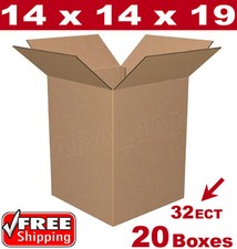 20 - 14x14x19 Cardboard Boxes Mailing Packing Shipping Box Corrugated Carton
