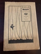 BOZART Bi-Monthly Poetry Review Hartsock July-Aug 1929 Vol.2 #6, used