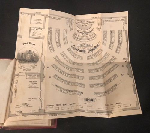 1868 Manual for use of the Legislature of the State of New York 1868 EP Brooks - Picture 9 of 10