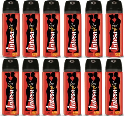 INTESA UNISEX  Deo Ambra d´arabia  12 x125ml Deodorant Spray