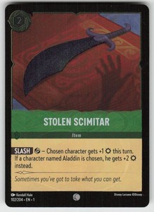 Stolen Scimitar 102/204 The First Chapter