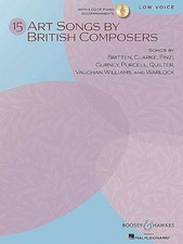 15 Art Songs by British Composers: tiefe Stim...