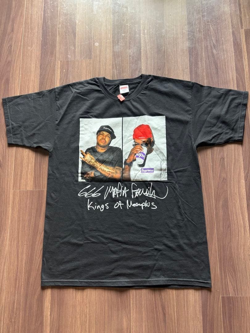 Supreme　シュプリーム　スリーシックスマフィアTシャツ　666Mafia Supreme Three Six Mafia Tee 666Mafia 【公式通販】