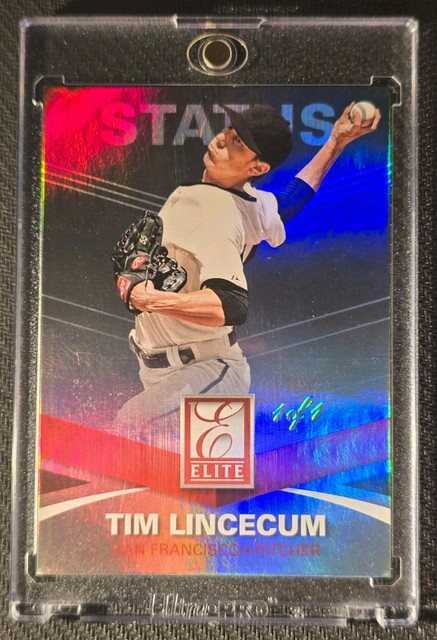 2015 Panini Elite Status 1 of 1 Tim Lincecum