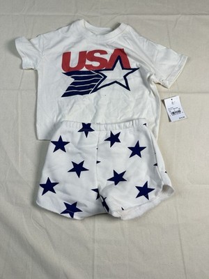 Baby USA Star Outfit Set 18M