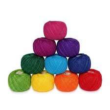 KGS Crochet Thread Cotton Yarn Balls Size 8 10 Balls 10 Grams Each Ball...
