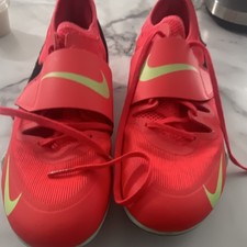 Nike Track PoleVault Athletic Spikes Red US 10.5
