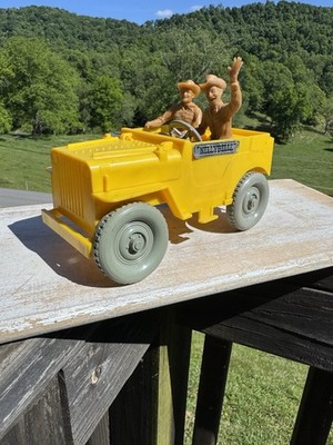 Vintage Ideal Roy Rogers Nellybelle Jeep Dale Evans Pat Brady Missing Wheel