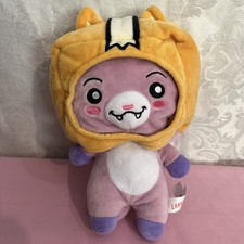 2023 Bonkers Toys Lankybox Lanky Box Purple Foxy Plush Stuffed Animal Toy
