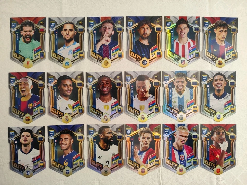 Panini FIFA 365 Adrenalyn XL 2026 Elite Cut Set Alle 18 Karten Full #JWL Jewel - Bild 1 von 1
