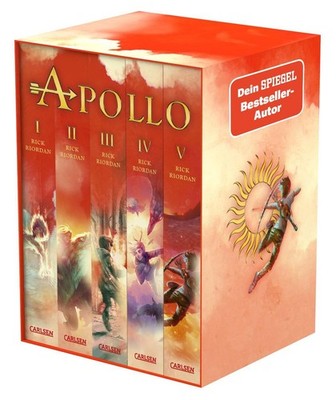 Die Abenteuer des Apollo: Taschenbuchschuber Bände 1-5 Urkomische Fantasy-Rei...