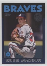2021 Update 1986 Topps Baseball 35th Anniversary Blue Greg Maddux HOF 3q5