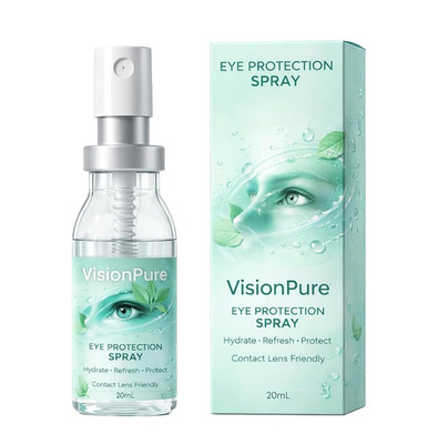Visionpure Lutein Eye Spray   Relieves Eye Fatigue, Hydrates & Moisturizes   20M