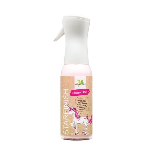 B & E Starfinish Unicorn-Edition 500 Ml - Fellglanzspray Schweifspray Pferde-image