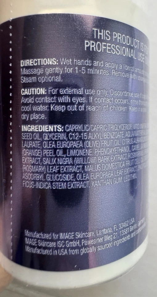 Limpiador en gel a leche Image Skincare Pro O2 Lift 1 fl oz Foto 4 de 4