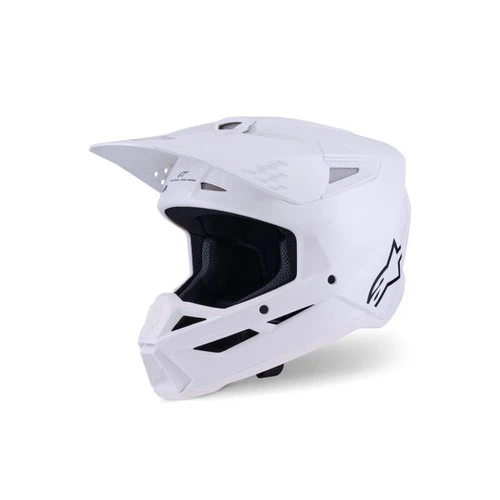 Alpinestars Helmet SM3 Solid White Glossy