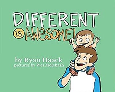 Different is Awesome Hardcover Ryan Haack