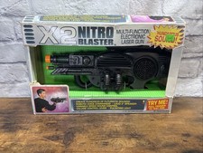 Vintage X2 Nitro Blaster Trendmasters Electronic Laser Gun NOS NEW 90's Toy Rare