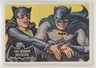 1966 Topps Batman Black Bat Batman Catwoman Cat Woman Defeat