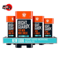 Right Guard Xtreme Defense Antiperspirant Deodorant 4oz Pack of 4 72 Hour Odo...