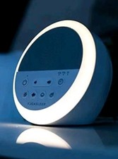 White Sound Machine, With Soft Night Light  Sleep Timer, 20 V2k USB Fast