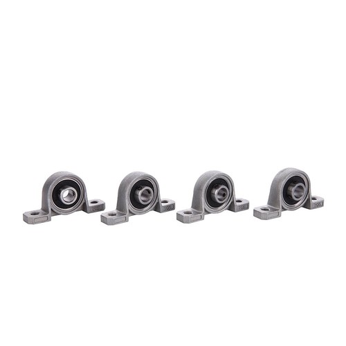 4 Pieces 8 mm Bore Diameter Ball Mounted Pillow Block Insert Bearings - Picture 3 of 4