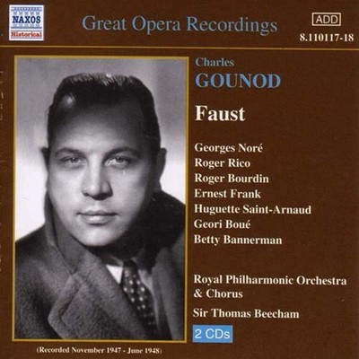 Gounod, Charles - Great Opera Recordings - Faust 2CD NEU