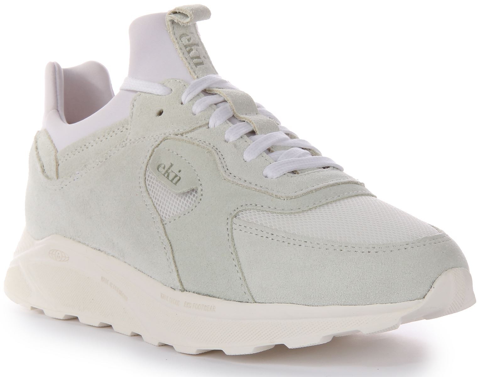 Ekn Lärche Schnür-Веганские кроссовки из неопрена hellgrau Damen, Великобритания, 4-10