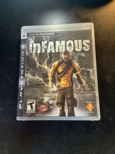 Infamous Sony PlayStation 3 With Manuel Tested Working