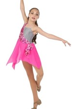 Momentous PINK Adult Medium Dance Costume Sequin Lyrical Ballet Dress