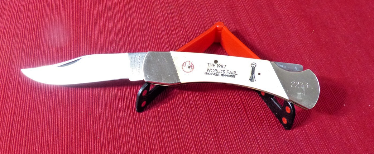 Knoxville Tennessee 1982 World's Fair Knife & Original Box