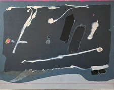 FUSI WALTER (Udine, 1924 - Colle di Val d'Elsa, 2013) SENZA TITOLO olio su tela 