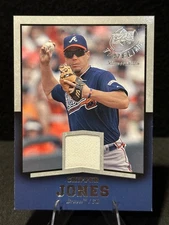 2008 Chipper Jones Upper Deck Timeline Memorabilia #TM-CJ