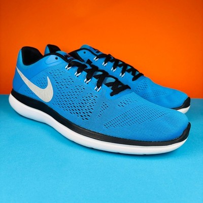Nike Flex 2016 RN Sneaker - UK 12 - Blau - Top Zustand