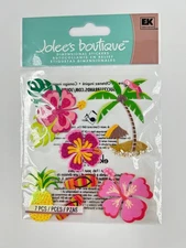 EK Success Jolee's Boutique Hawaiian Dimensional Stickers 7 Pcs