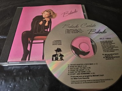 BELINDA CARLISLE - BELINDA 1986 ORIGINAL CD (I.R.S.): SAME S/T IRLD19002