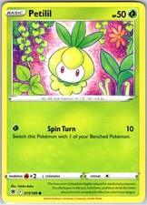 Petilil 015/189 Common Regular Card SWSH10: Astral Radiance Pokemon TCG LP